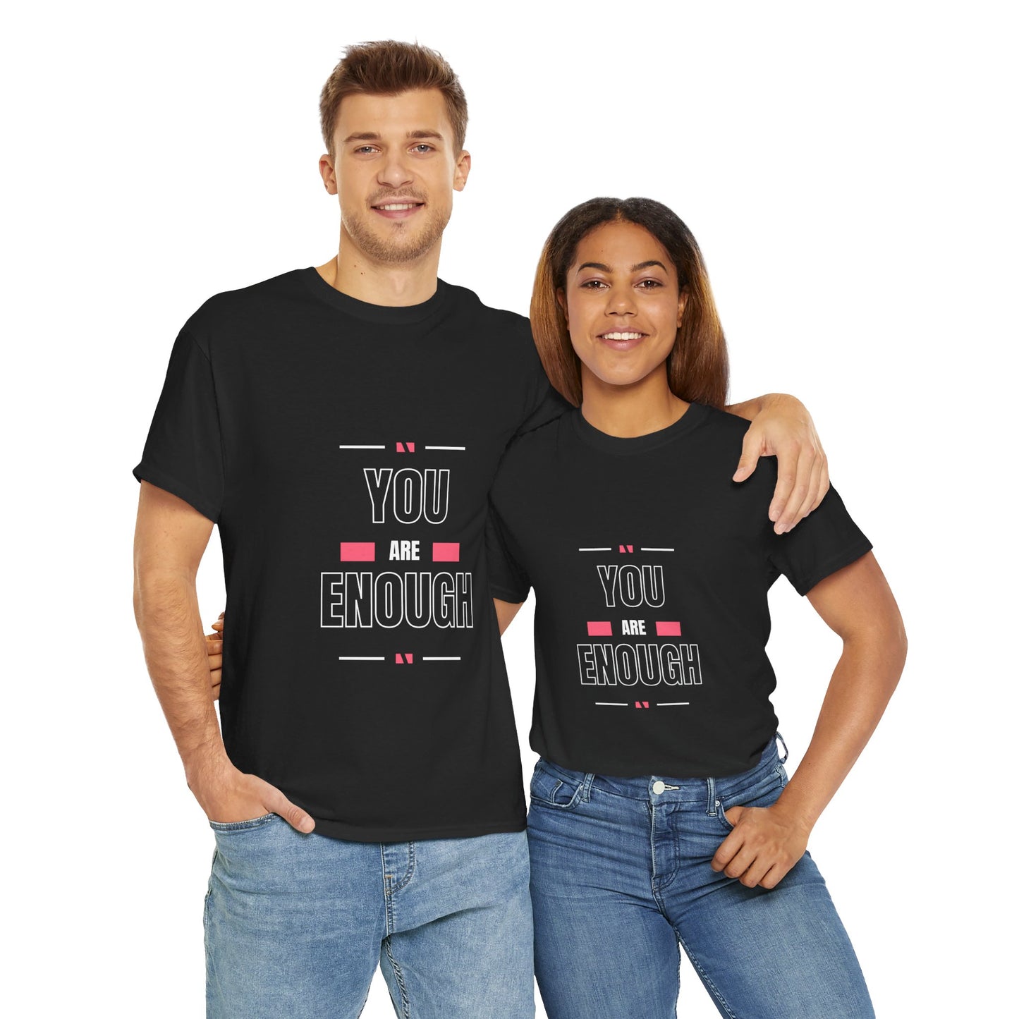 You Are Enough Heavy Cotton Tee