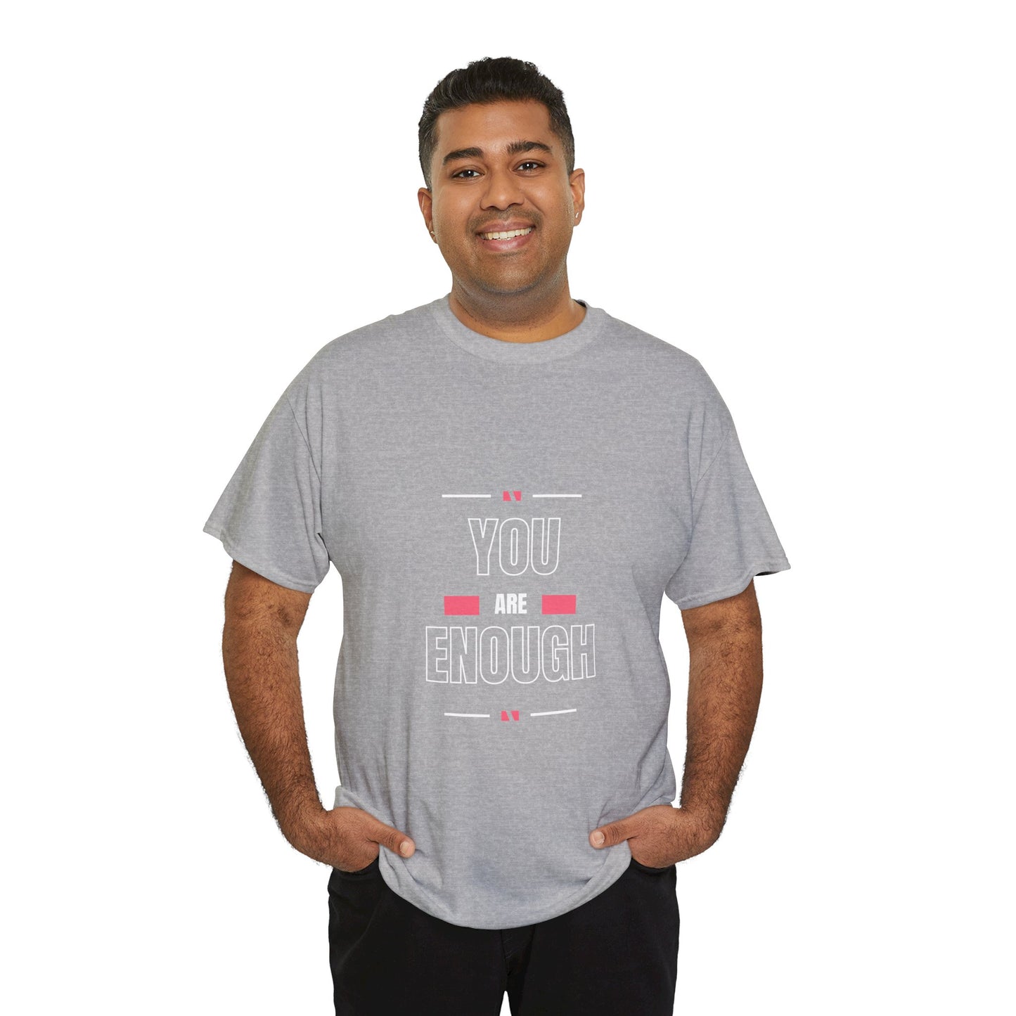 You Are Enough Heavy Cotton Tee