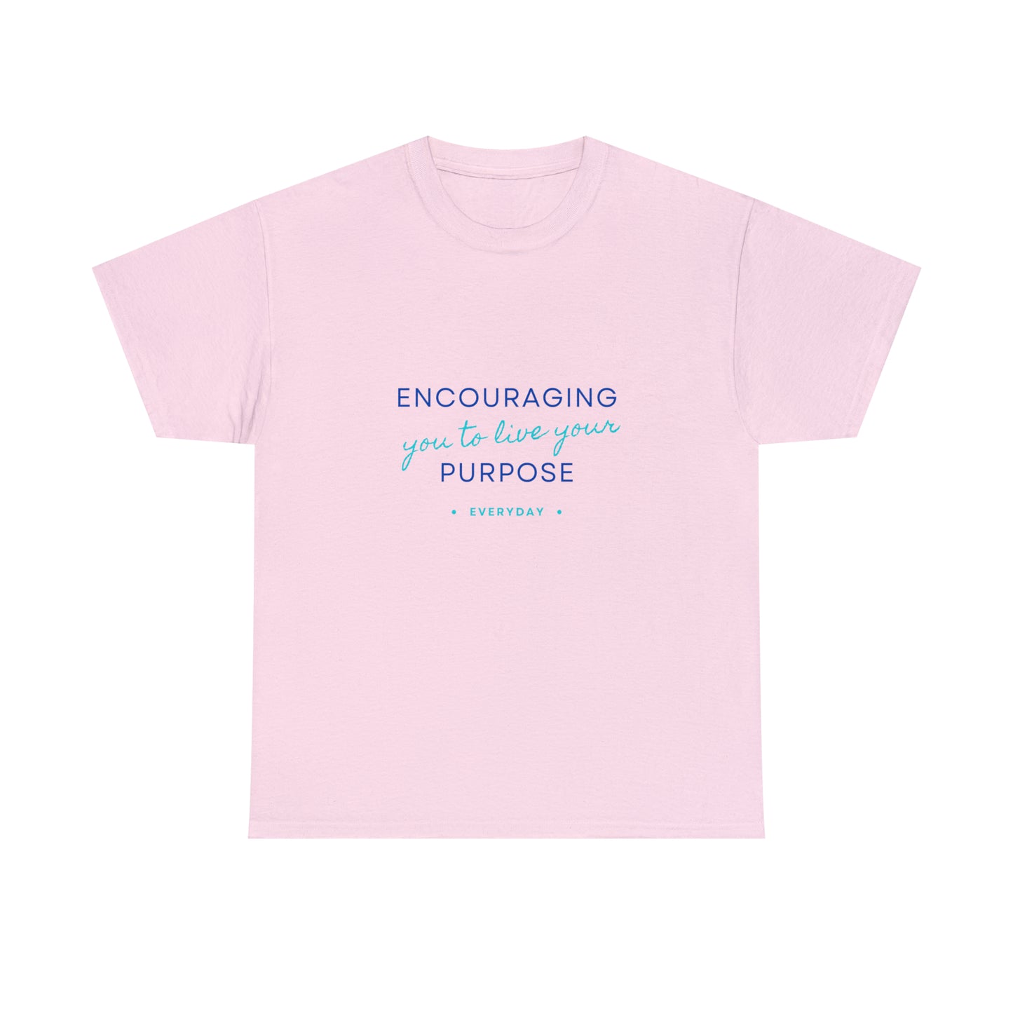 Encouraging Purpose Heavy Cotton Tee