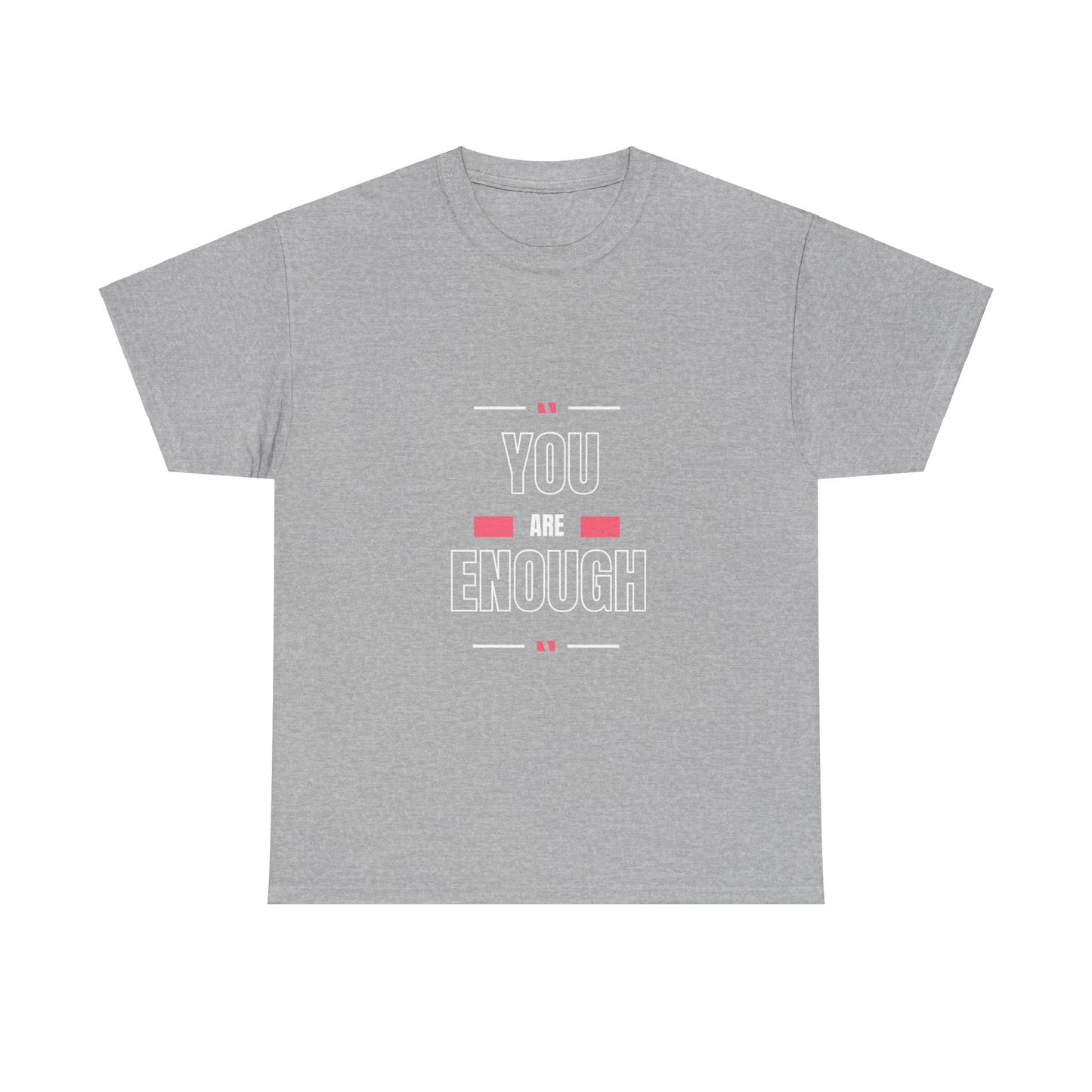 You Are Enough Heavy Cotton Tee