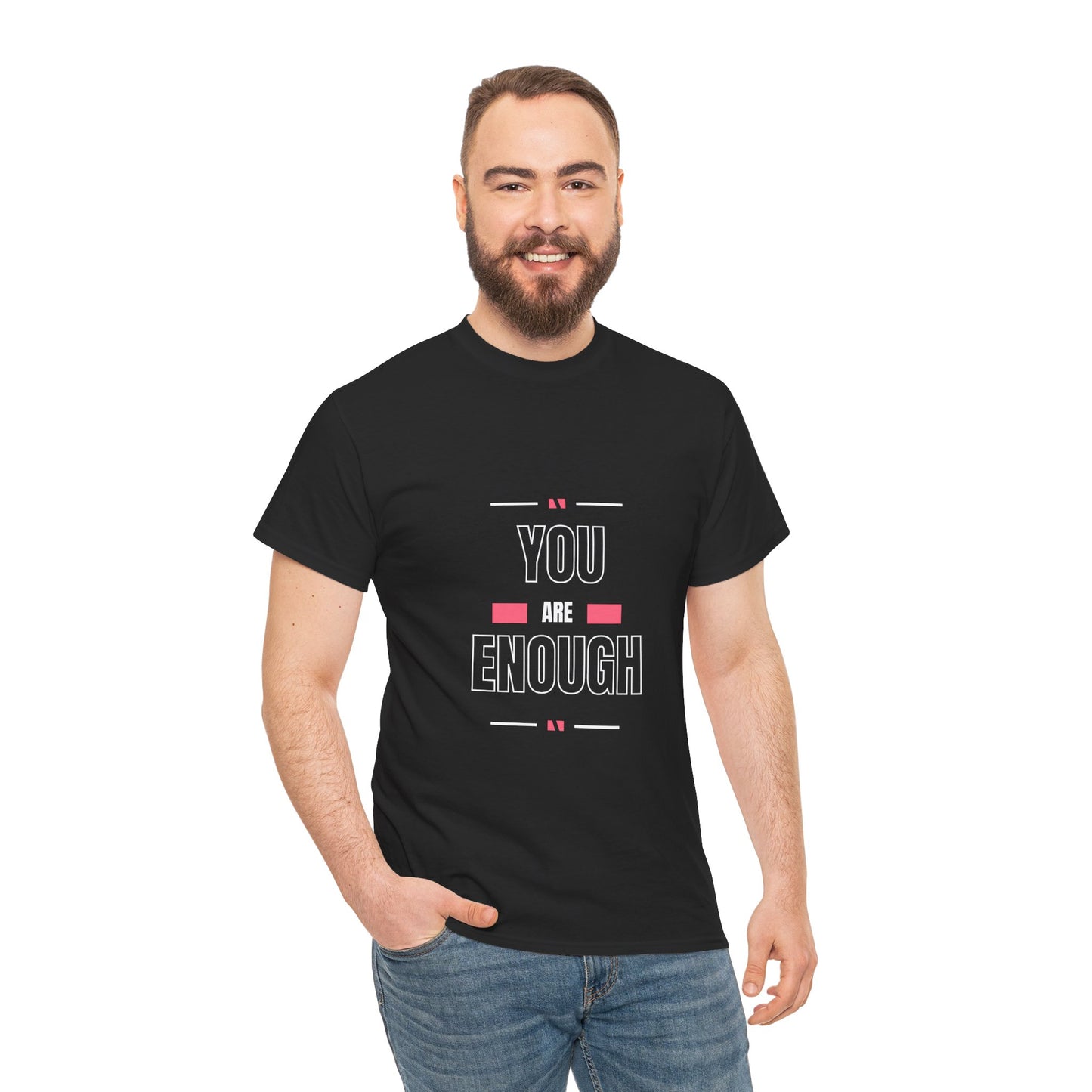 You Are Enough Heavy Cotton Tee