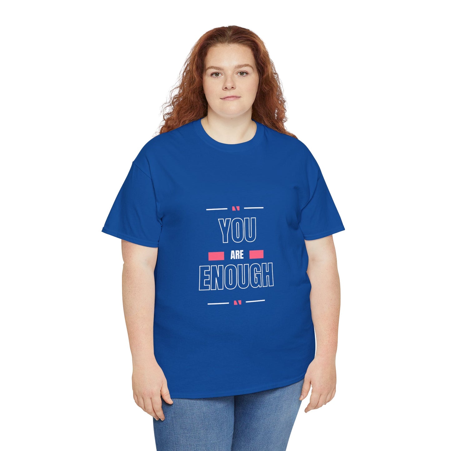 You Are Enough Heavy Cotton Tee