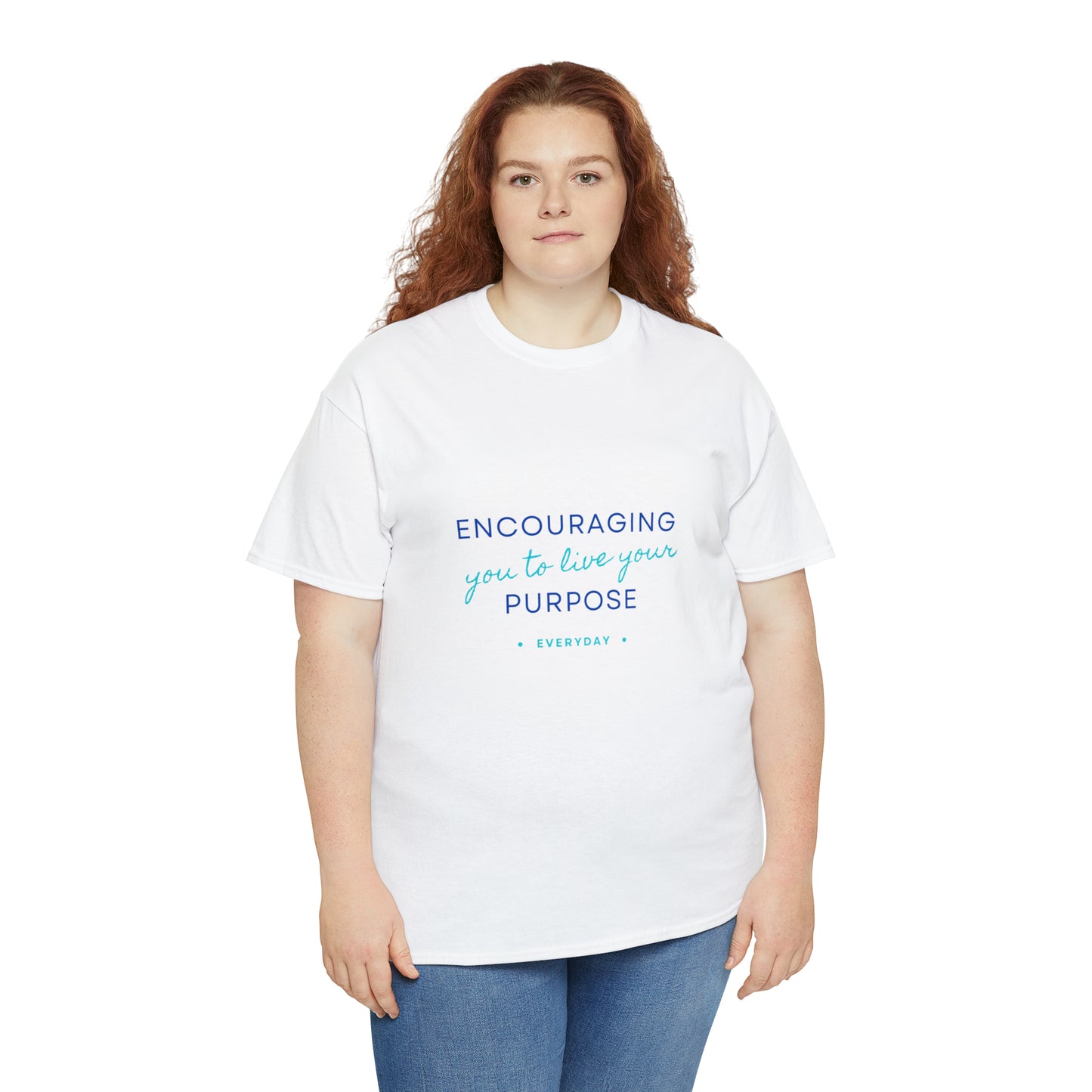 Encouraging Purpose Heavy Cotton Tee