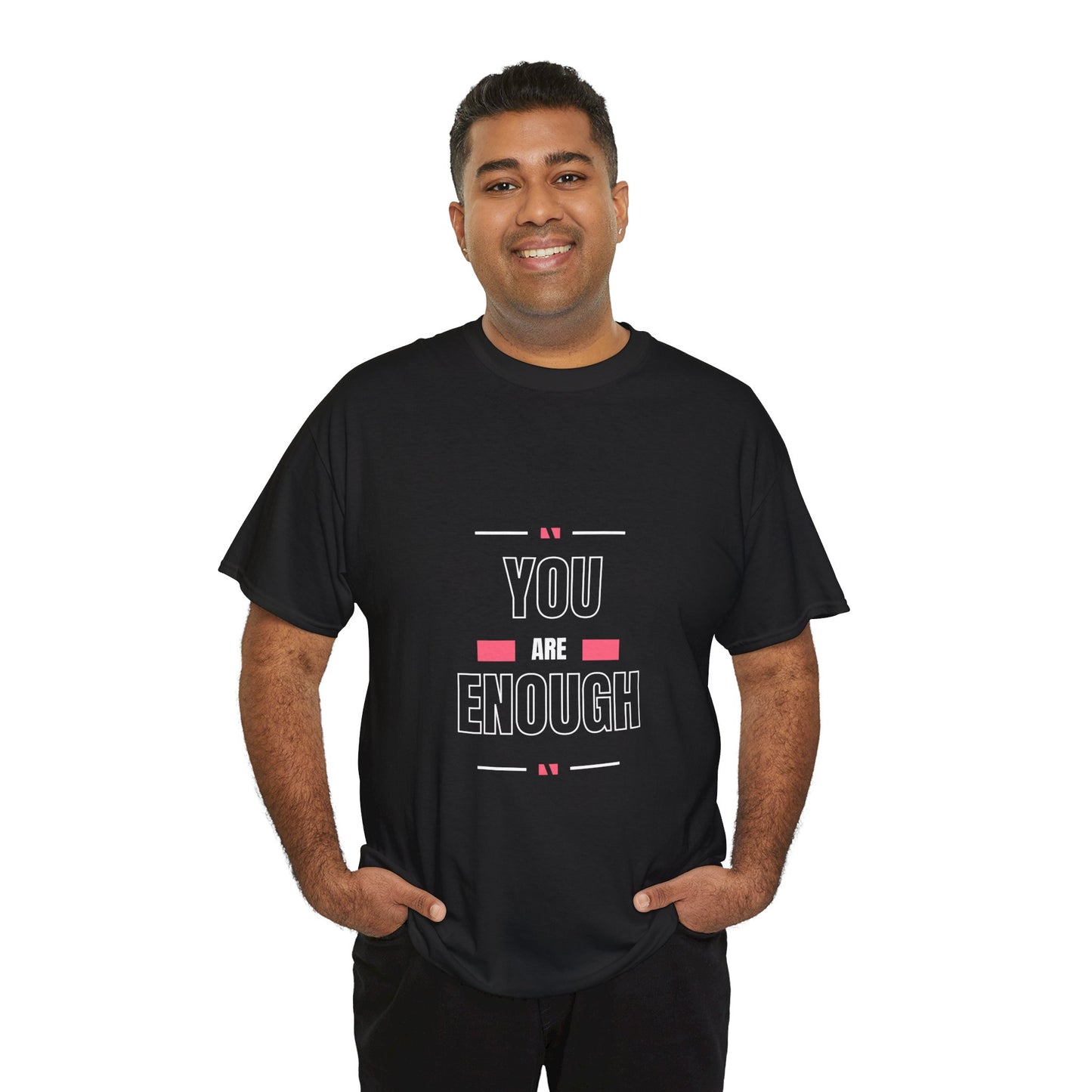 You Are Enough Heavy Cotton Tee